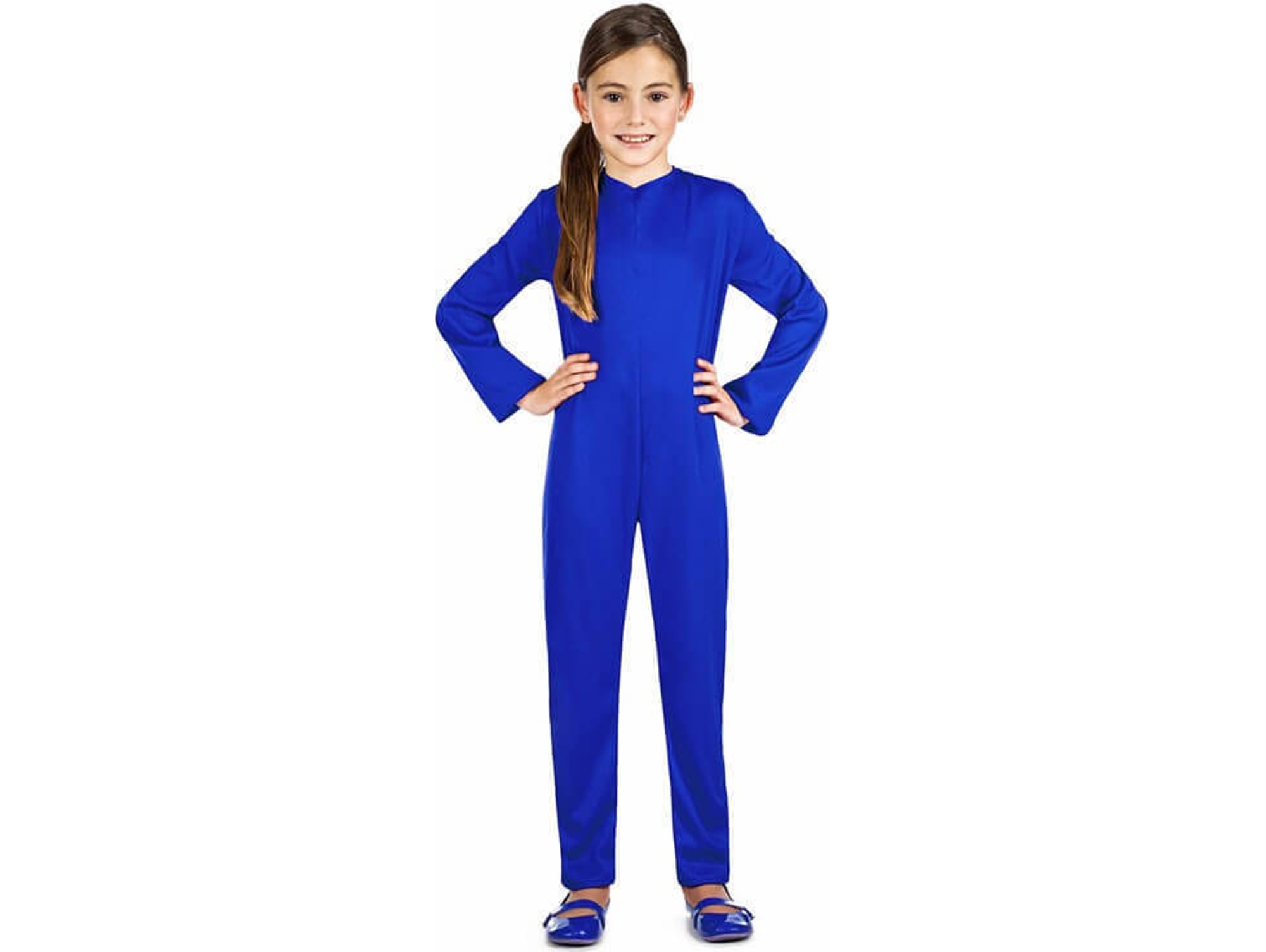 Disfraz Unisex DISFRAZZES Maillot O Mono De Punto Azul (Talla: 3 a 4 años)