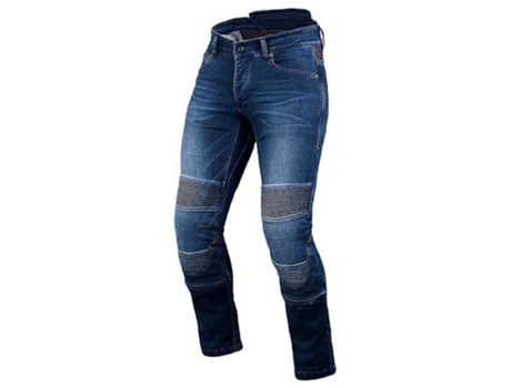 Pantalones para Hombre MACNA Individi Regular Azul para Motociclismo (30)