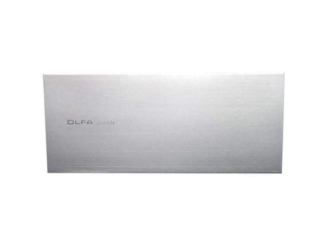 OLFA-bsf-6b-pack de 6 cuchillas flexibles para rascadores 100x45x0,3 mm plateadas