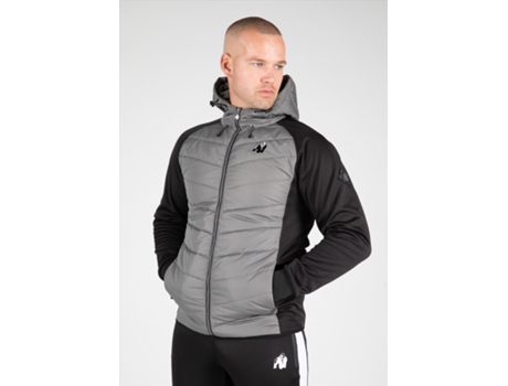 Chaqueta Felton GORILLA WEAR (Gris/Negro - S)