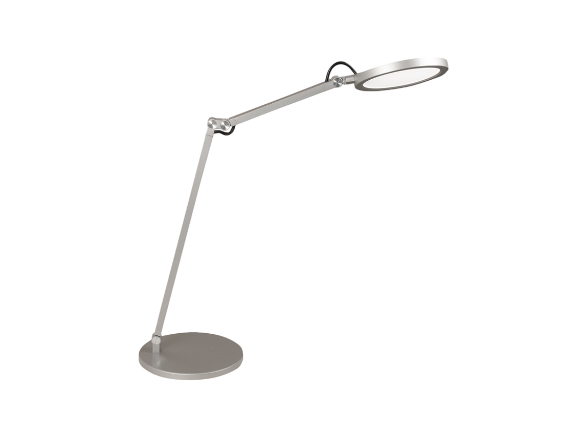 Lámpara de mesa ajustable de aluminio Regina de FABAS LUCE, LED táctil de 9 W con atenuación CCT (3000k, 4000k, 5000k, 6000k).