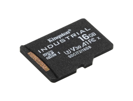 Kingston Technology Tarjeta de memoria industrial 16 Gb MicroSDHC UHS-I Clase 10