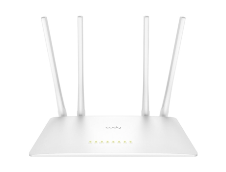 Router CUDY Wr1200 Blanco Rj45 Rj45 X 4 Ethernet Lan Wi-Fi 5 Ghz Wi-Fi 4 CUDY
