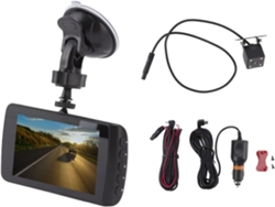 Cámara De Salpicadero Dvr Hd 1080p De Doble Lente Con Grabación En Bucle