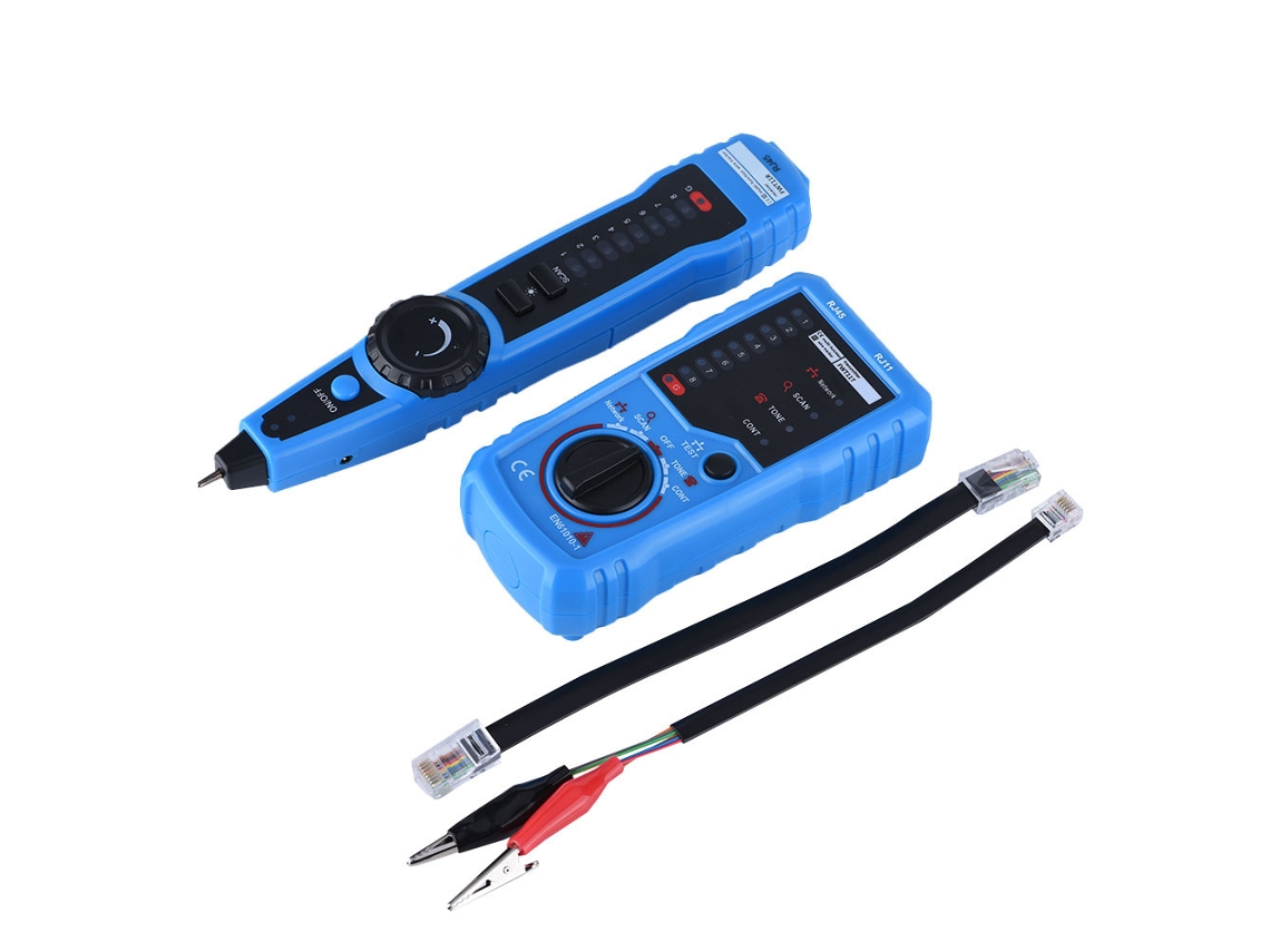 Testador De Cabo Rastreador De Linha Preciso Para Rj11 Rj45 Com Detecção De Pontos De Interrupção E Verificação De Status Telefônico