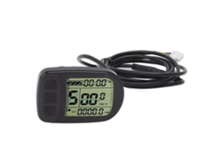 2026-panel De Display Lcd Impermeable Para Bicicleta Eléctrica Y Patinete 24v 36v 48v Con Cable Conversión Kt