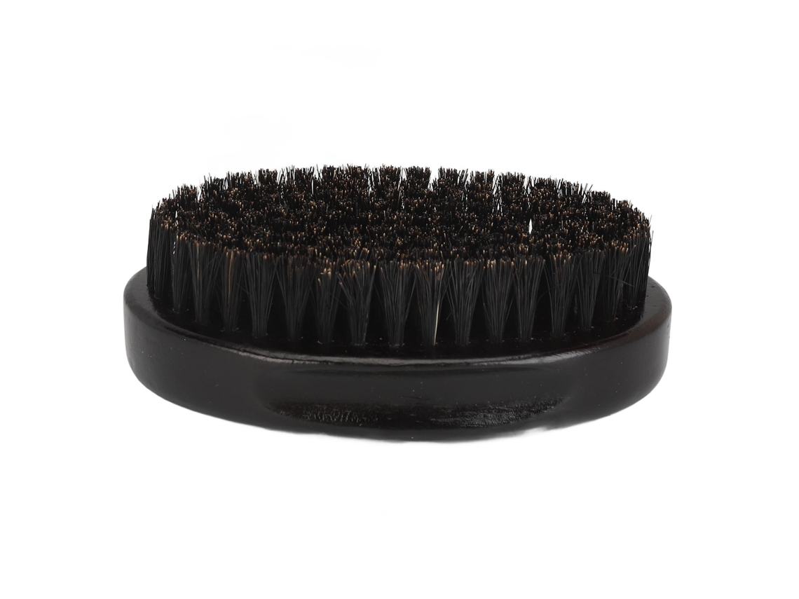 Pincel De Barba De Madera Para Eliminar Suciedad Aceite Pelo Roto De Forma Ovalada Portátil Para Cuidado Y Acondicionar La Barba