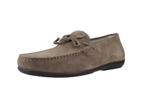Zapatos de Hombre GEOX Ascanio Piel Gris (42)