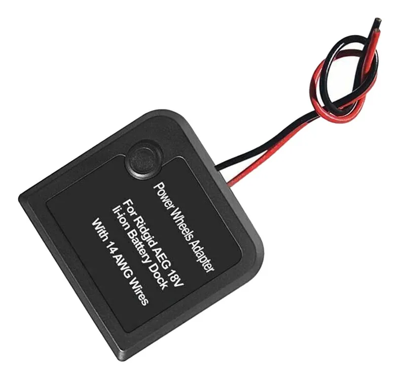 Adaptador de batería DIY para baterías de iones de litio Ridgid a Aegvayotoy