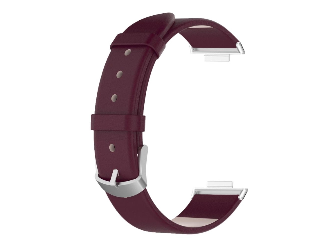 Cinto De Couro Claro Para Smartwatch Watch Fit2 Ajustável E Confortável Peça De Substituição