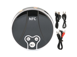 Adaptador Receptor Bluetooth Con Entrada Óptica Aux Rca De 3,5 Mm Y Extensor Inalámbrico Nfc Para Altavoces De Cine En
