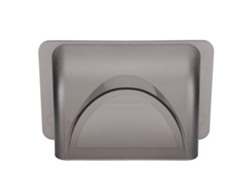 Cubierta Impermeable Uv Para Controlador De Acceso Y Timbre Visual Gris Protector Contra Lluvia