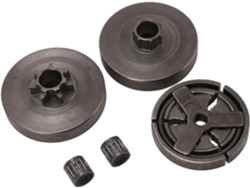 Conjunto Con Piñón Y Cojinete De Aleación De Aluminio Para Motosierras Chinas 4500 Y 5200.