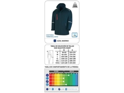 Marca ropa abrigo parka nautica mistral azul marin xl pnrxl