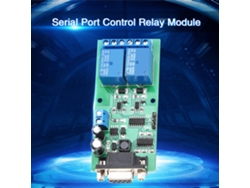 2026dz-módulo De Relé De Control Remoto Rs232 Uart Puerto Serie Yye-2 Para Interruptor Controlado Por Mcu Pc
