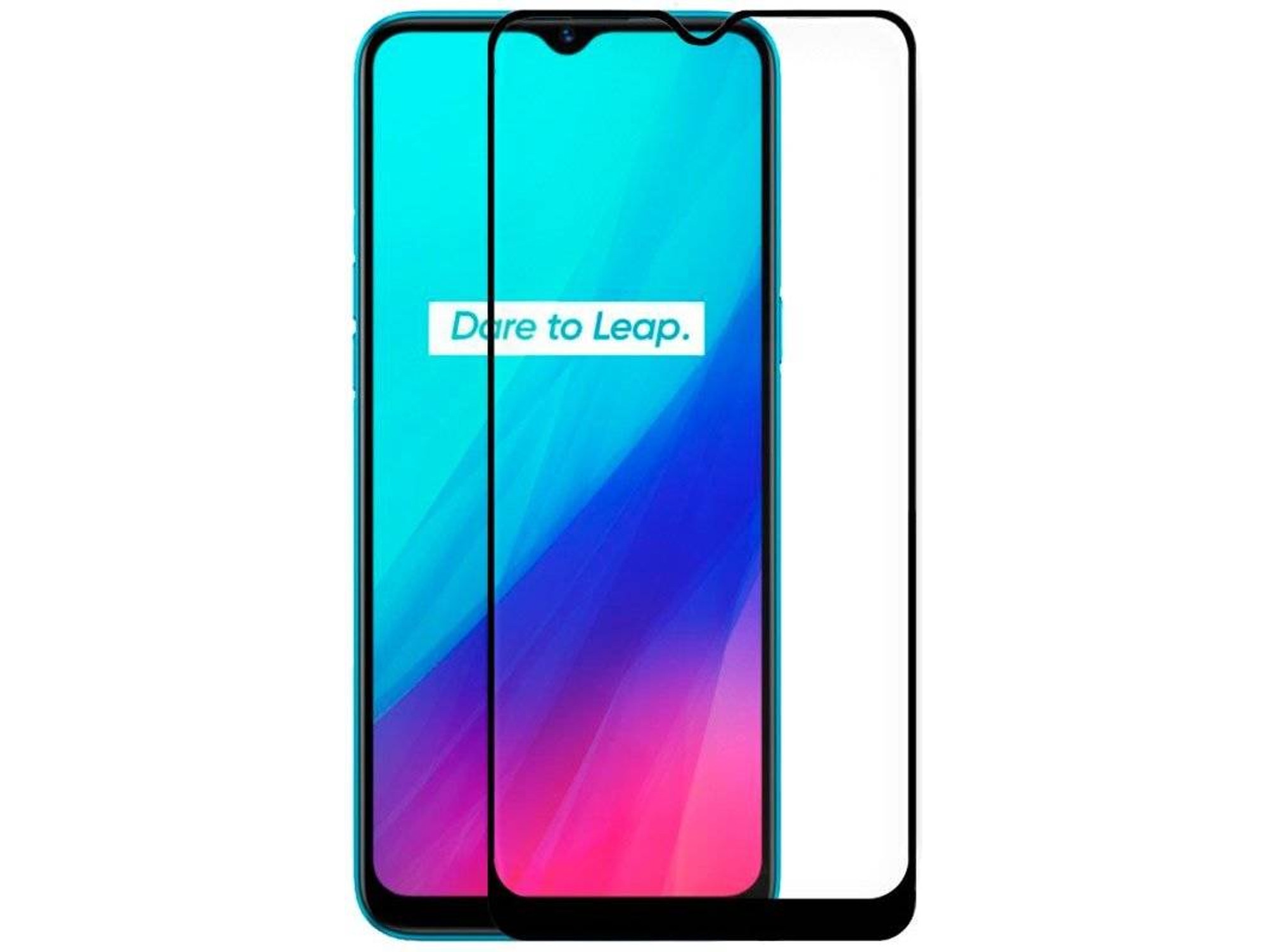 Protector de Cristal Templado Realme C3 COOL Negro