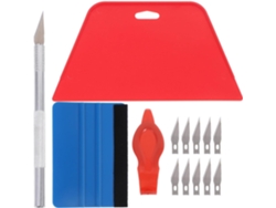 Kit De Herramientas Para Papel Tapiz Y Láminas Para Ventanas 1, Espátula Alisadora De Abs Ligera