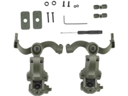 Kit Adaptador De Riel Para Accesorios Ajustable Para Soporte De Auriculares Tácticos