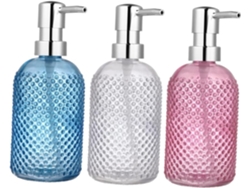 3pièces Bouteilles Con Pompe Pression Para Lotion Shampoing Y Gel Flacons Rechargeables Salle D...