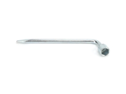 Llave De Vaso De Acero De Doble Cabeza En Forma De L Extendida N.° 45 Para Reparación De Neumáticos De Camión, 22 Mm