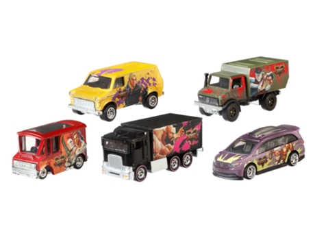 Juego de vehículos HOT WHEELS DLB45 (3 anos)