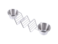2026da-soporte Para Tacos De Acero Inoxidable Bandeja Para Horno Parrilla Rack Almacenamiento 2 Piezas