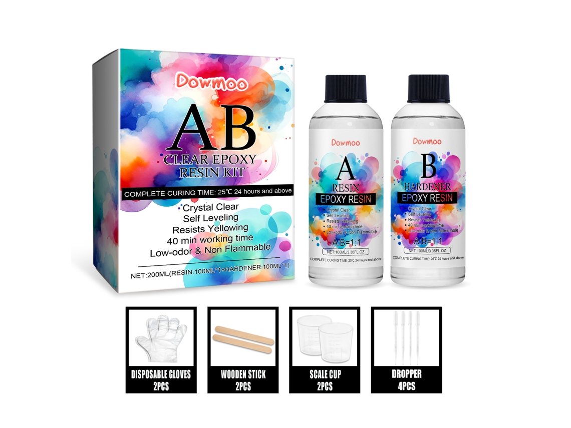 Kit de arte de resina epoxi DIY - Worten