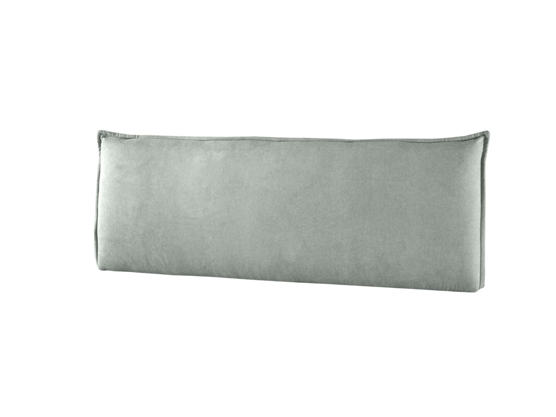 Cabecero Tapizado AGORA para Cama 120 Microfibra AquaClean Aguamarina ( 145 x 50 x 7 cm)
