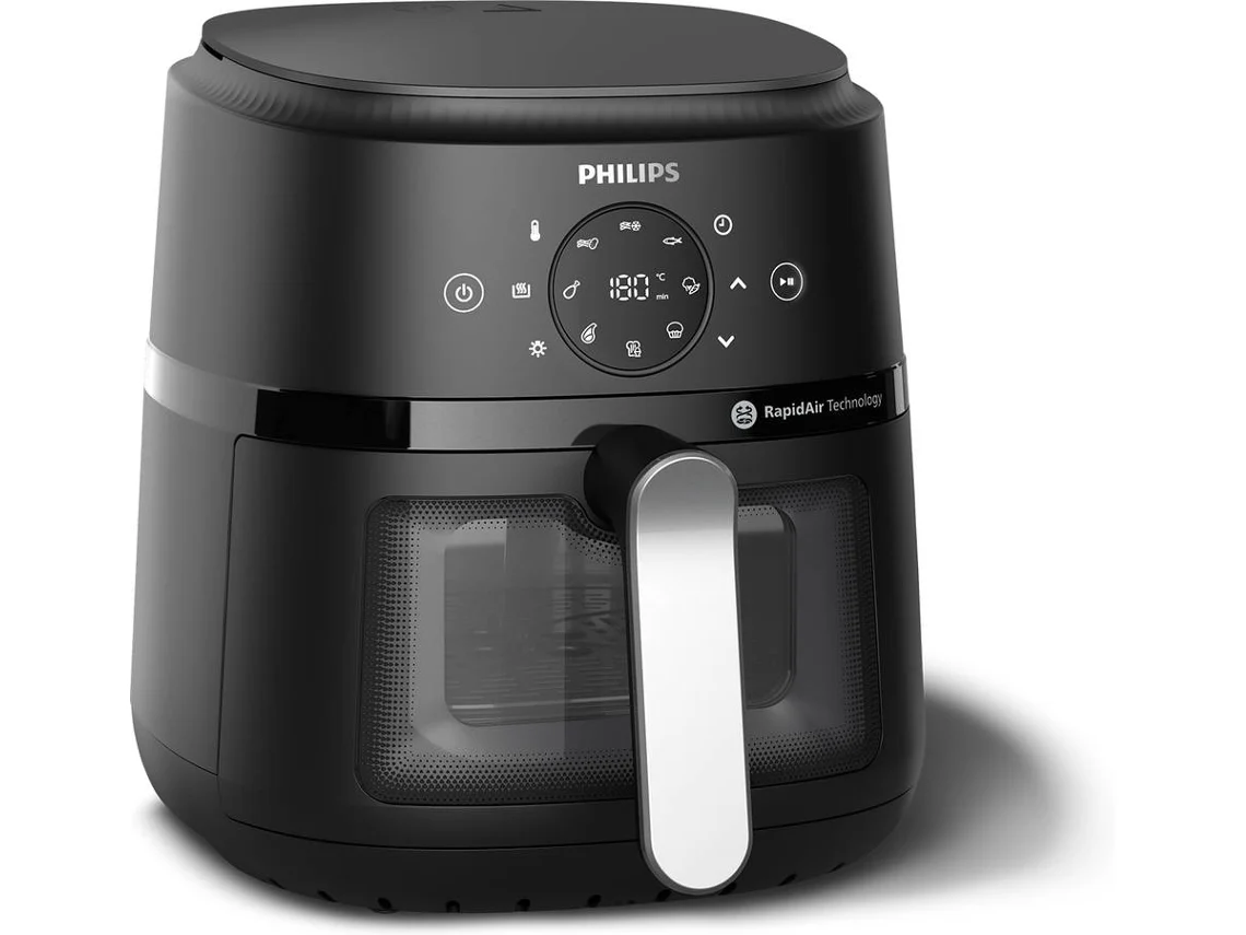 Freidora sin Aceite PHILIPS NA221/00 (4,2 L - Negro)