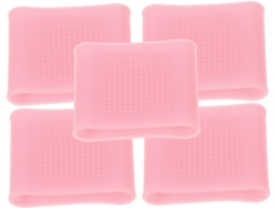 Juego de 5 protectores de dedos de silicona antideslizantes, ideales para deportes y actividades al aire libre.