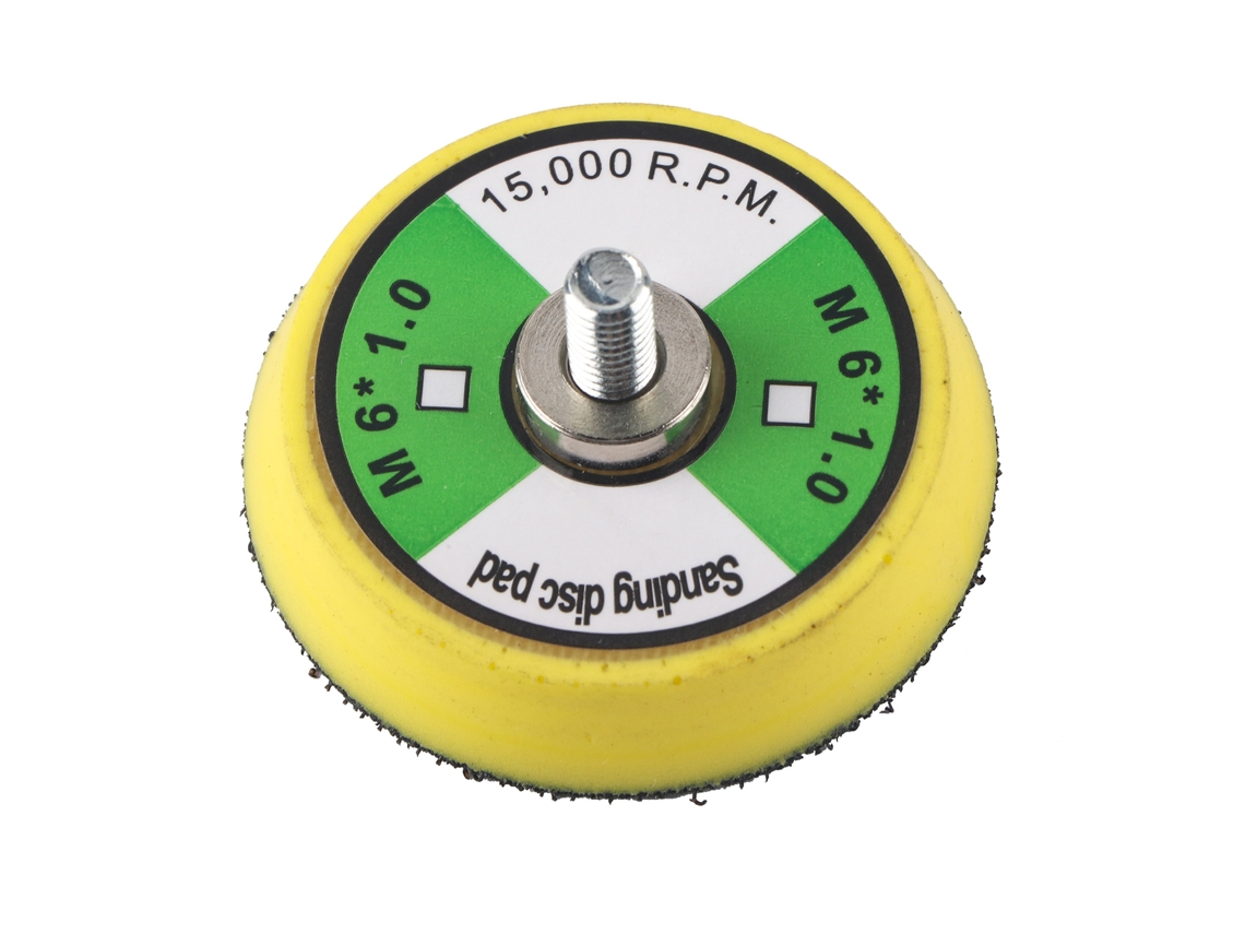 Disco de lixa de 50 mm/2 polegadas para lixadeira pneumática, disco de lixamento e polimento para lixadeira.