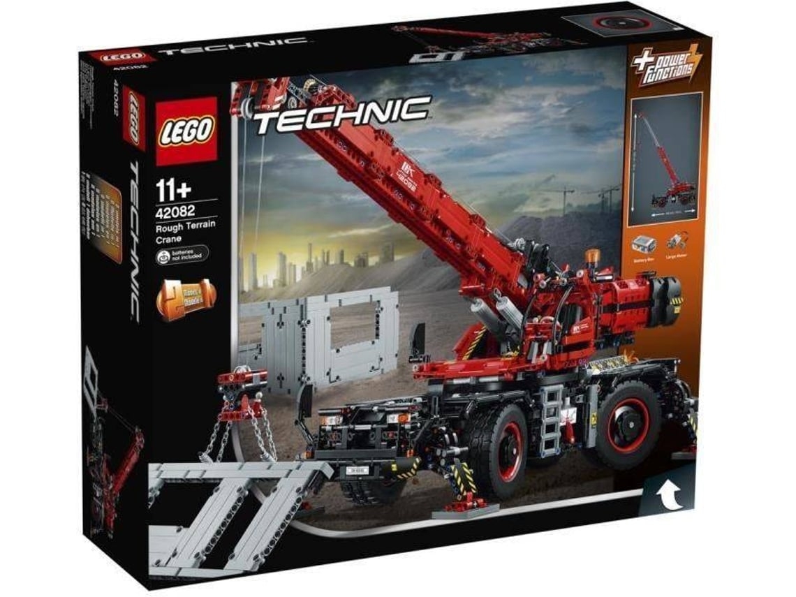 LEGO Technic: Grúa Todoterrenoe - 42082 (Idade mínima: 11 - 4057 Peças)