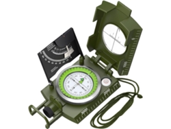 Brújula De Supervivencia Senderismo, Impermeable Ip65, Con Mira, Inclinómetro Y Bolsa, Para Camping, Caza Y Geología, Resistente, Multifun