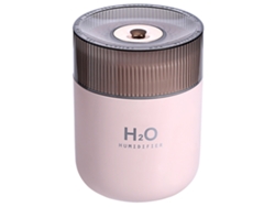 Mini humidificador de aire para el hogar, humidificador de vapor frío con luz nocturna, silencioso y con USB.