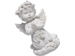 Figura de resina blanca para decoración de oficina, escultura moderna y creativa, adorno exquisito para el espacio de trabajo, GOKOCO