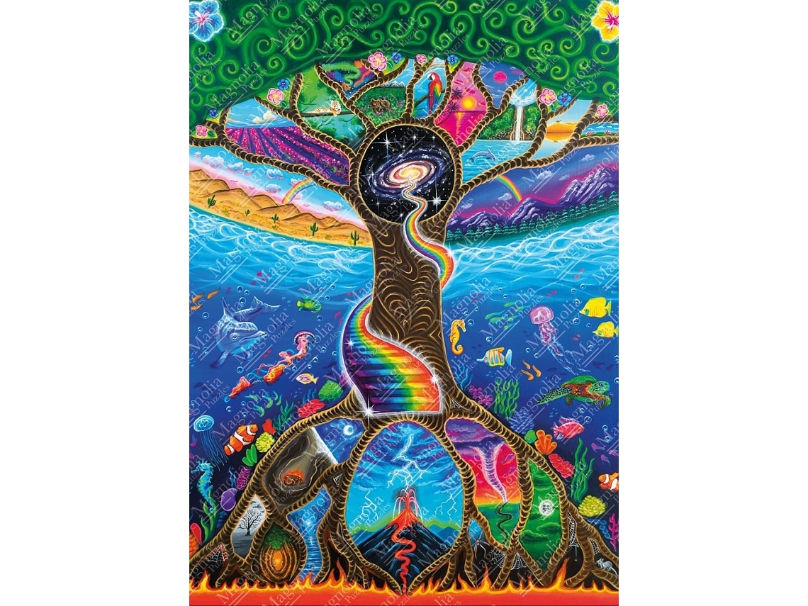 Rompecabezas Magnolia: El verdadero viaje, 1000 piezas, multicolor