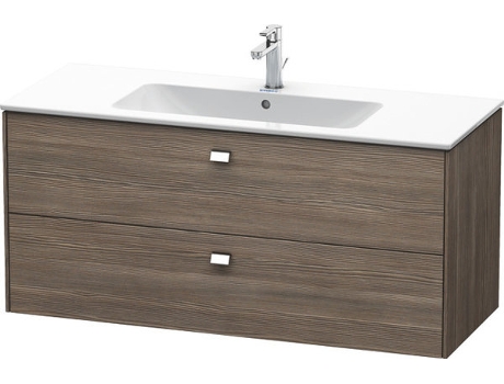 Mueble bajo lavabo DURAVIT Brioso de pared 122,0 x 47,9 cm con 2 cajones incl. hueco para sifón y delantal para lavabo ME by Starck 233612
