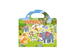 (estilo 5) Nuevo Juego De Rompecabezas Educativo Para Niños, Tema De Animales De Dibujos Animados Reutilizable.