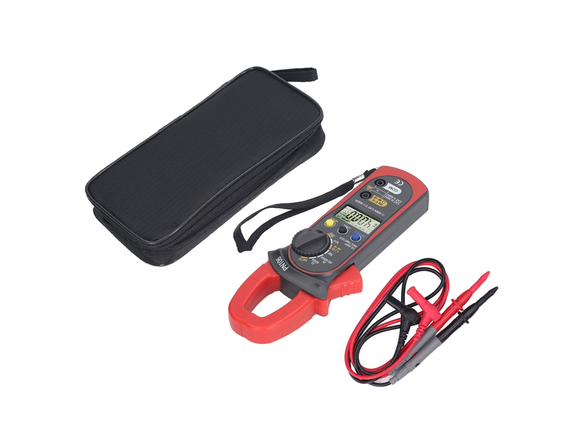 Pinza Amperimétrica Digital Lcd, De Alta Precisión, Multifuncional, Medidor De Corriente Y Voltaje De 40 A A 600 A.