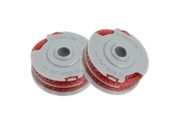 2 Carretes De Hilo Para Desbrozadora Flymo Contour 500 Power Plus 500 500xt()