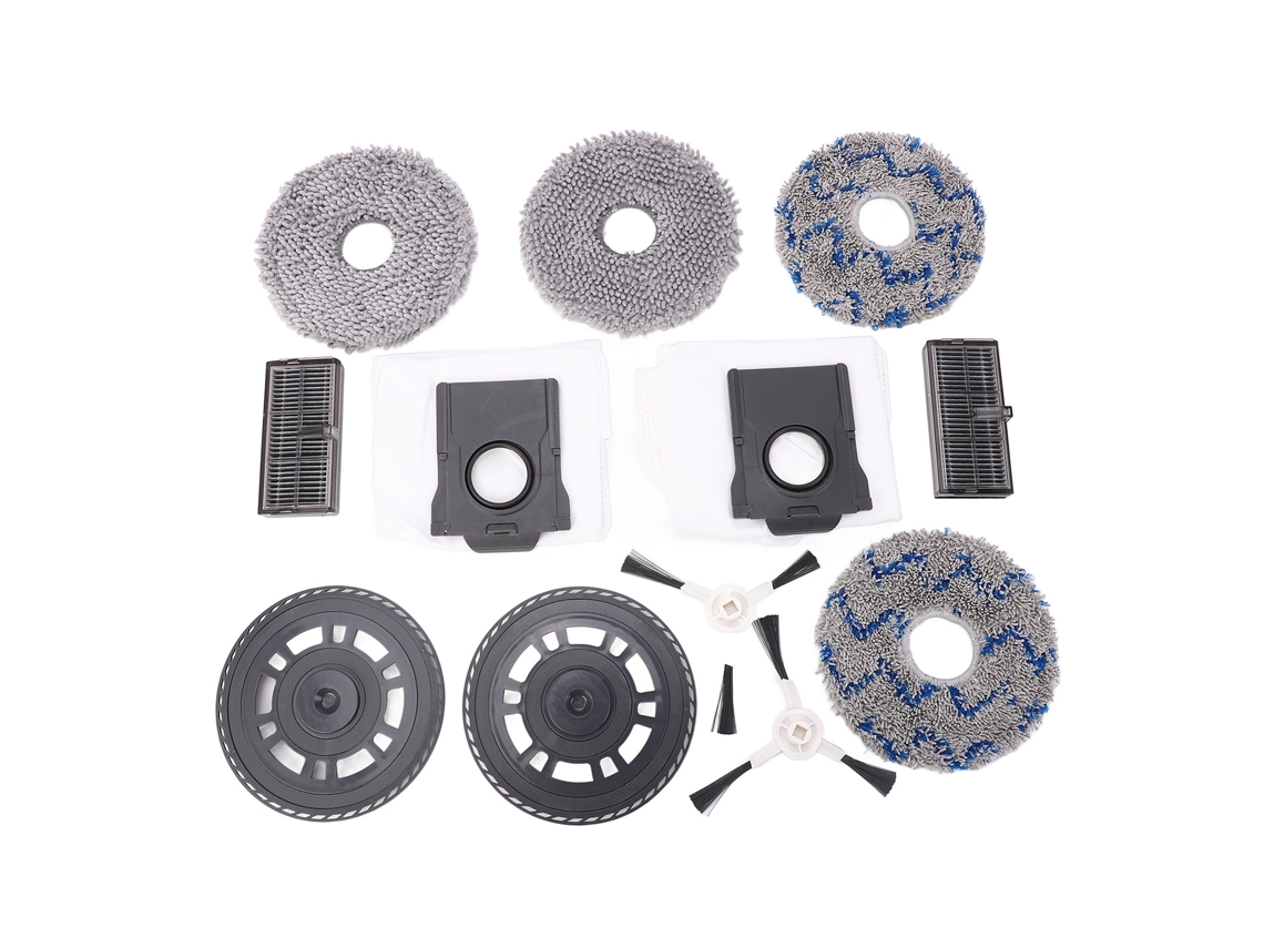 Kit De Accesorios Para Aspiradora X30 X30 Pro: Cepillos Laterales, Filtros, Bolsas, Almohadillas De Limpieza.