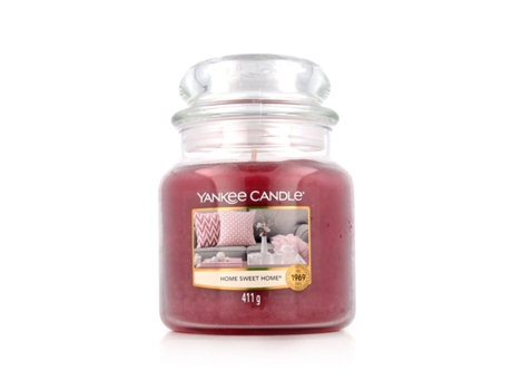 Vela YANKEE CANDLE Rojo (10 x 7 x 33.86 cm)