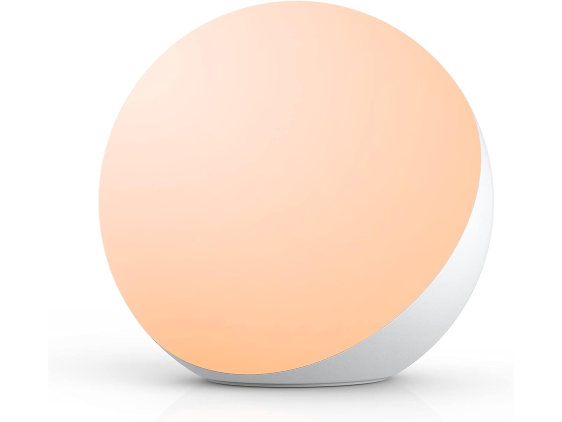 Lámpara táctil, luz nocturna multicolor para niños, pequeña lámpara de mesa LED para dormitorio Bisbisous (blanca)