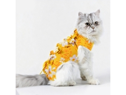 Traje Quirúrgico Para Gatos Eifson (6-9 Kg) Recuperación Postoperatoria Talla L (doodle)