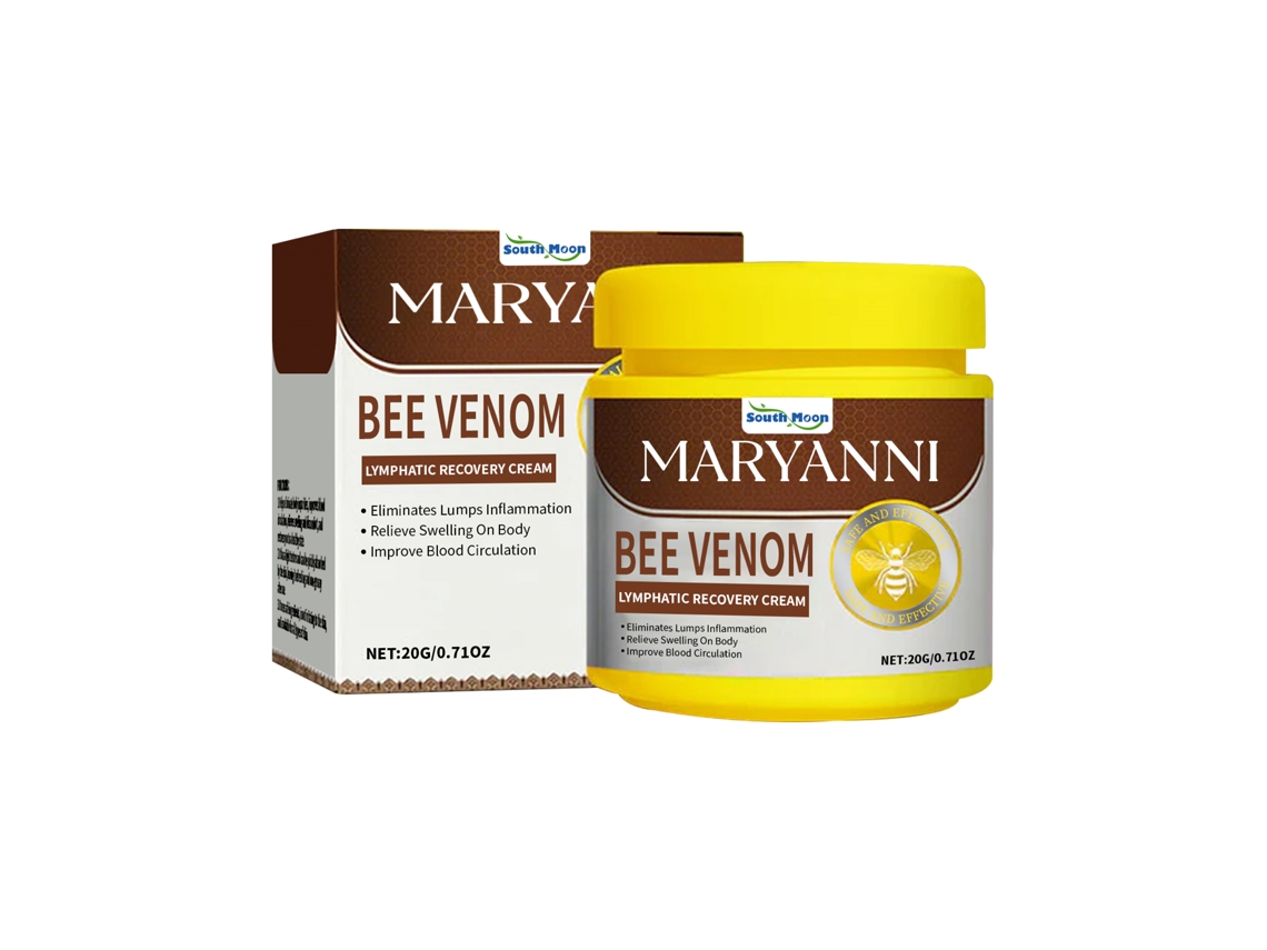 Crema calmante con veneno de abeja