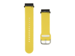 Correa Deportiva De Silicona De 22 Mm Para Garmin Fenix 7, 6 Y 5 (amarilla)