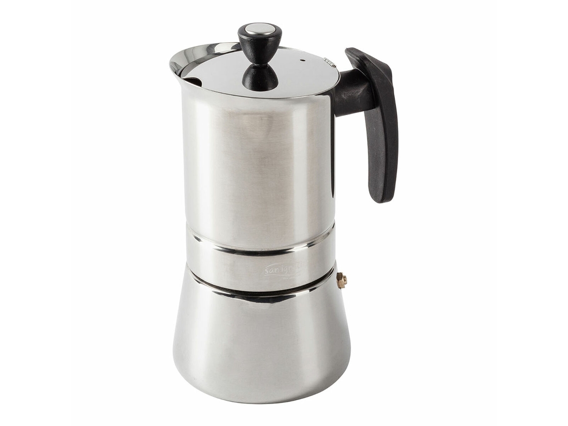 Cafetera Italiana SAN IGNACIO Moods SG-3595 Acero Inoxidable 9 Tazas