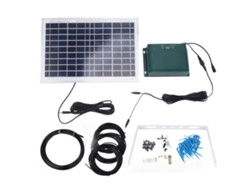 Kit de riego solar automático por goteo para jardín y balcón