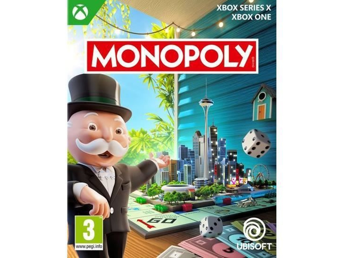 Juego de mesa Monopoly Xbox Series X 2024 7 Modo en línea 3D mejorado Ubisoft