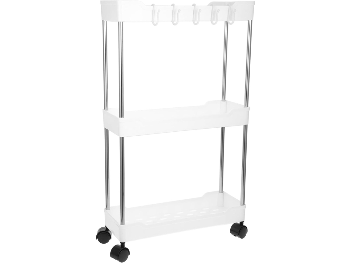 Carro Utilitario Con Ruedas Para Baño Y Cocina, Estante De Almacenamiento De Varios Niveles Con